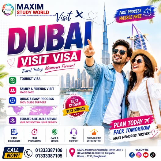 Dubai visit visa
